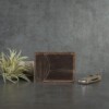 The Minimalist Wallet for men handcrafted with hardy leather by Duvall Leatherwork
