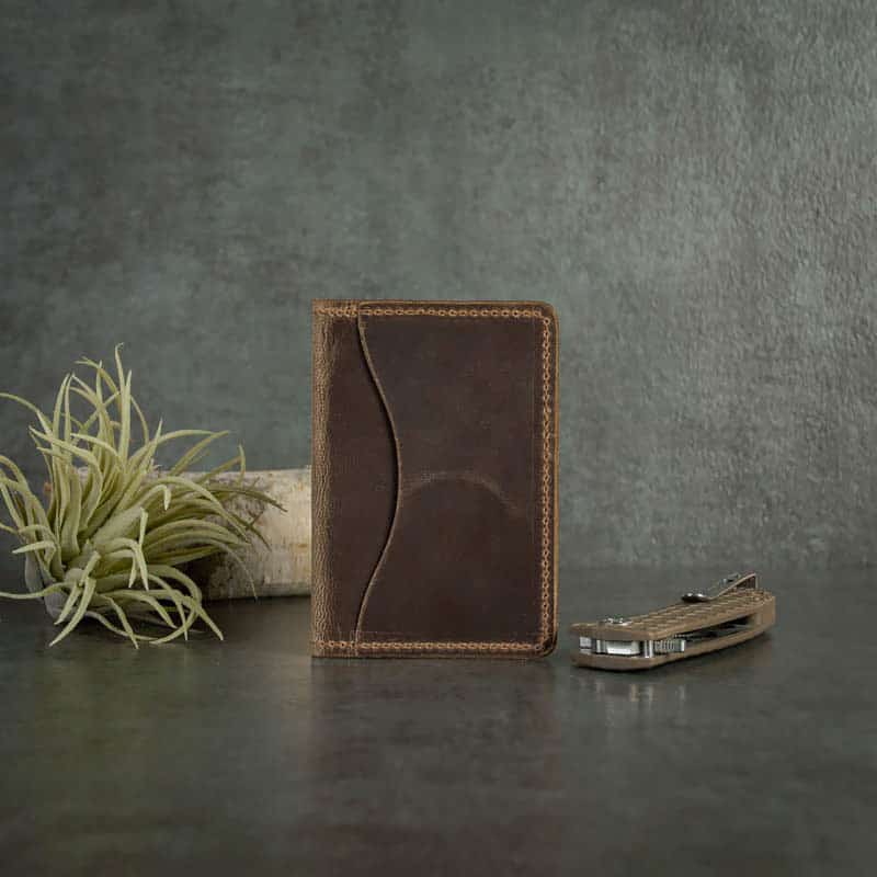 The Small Wallet, Vintage Brown
