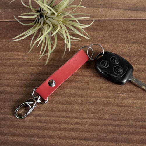 Small Leather Key Fob
