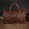 The overnight bag by Duvall Leatherwork