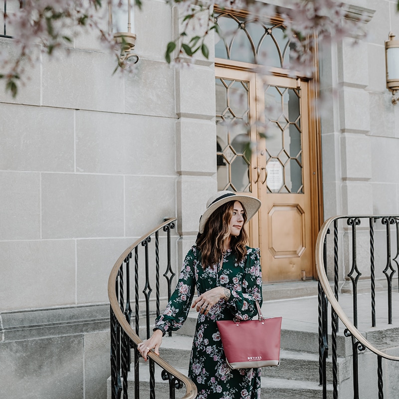 Leather Charlene Purse Irresistible Pink