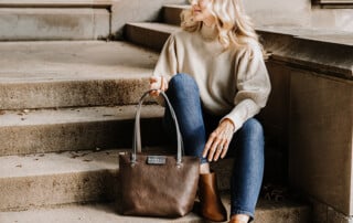 The dependable shopper tote is making a fashion-forward comeback