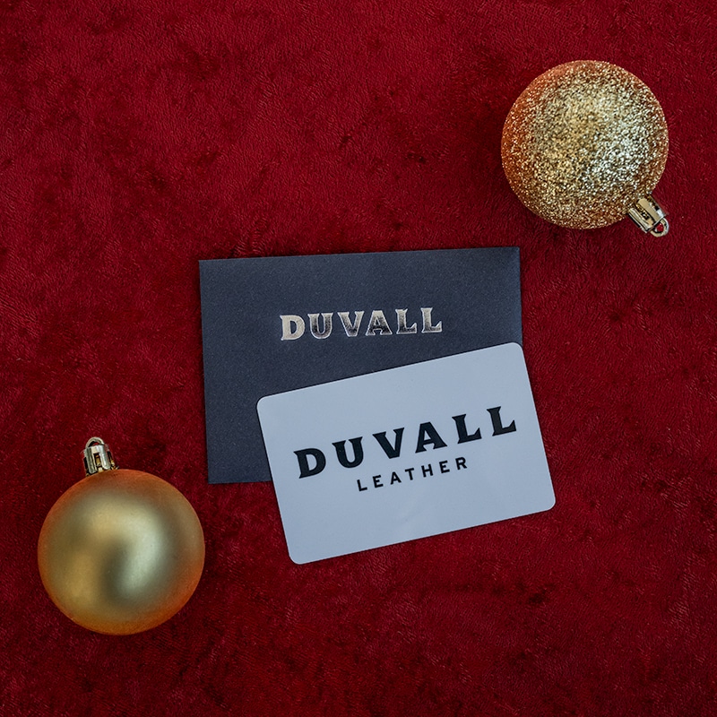 Gift Card for Duvall Leather, Perfect Christmas Gift Idea